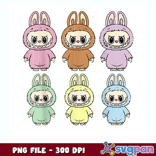 Labubu lover png, cute labubu cute design png, the monsters pn