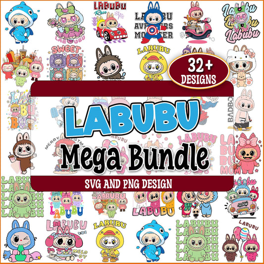 Labubu melody svg bundle