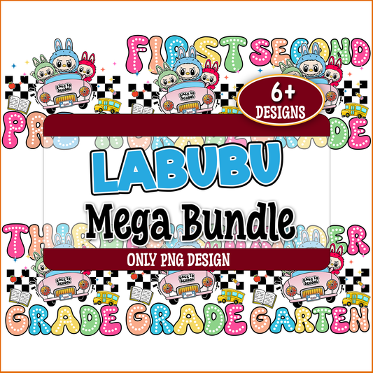 Labubu school png bundle