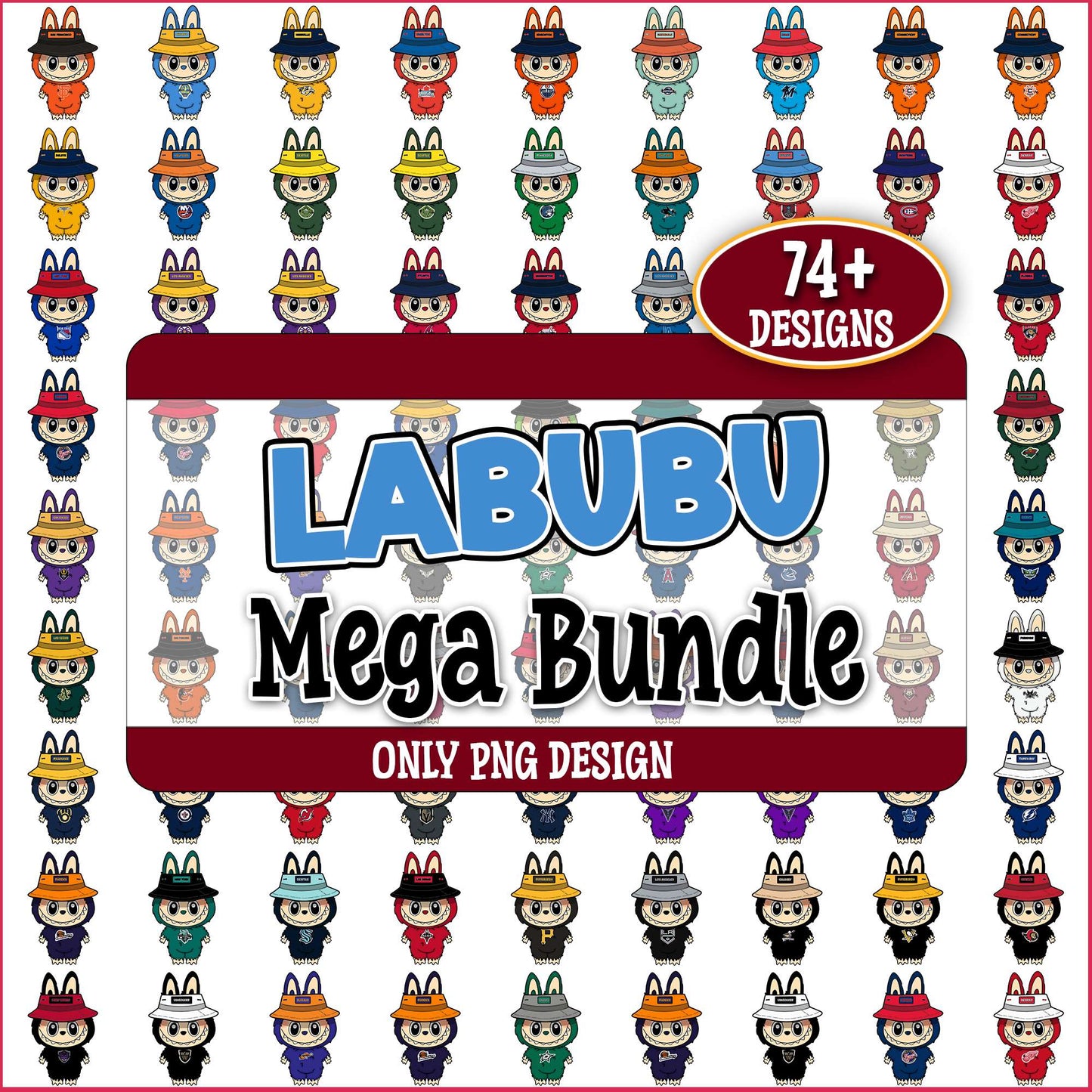 Labubu sport png bundle