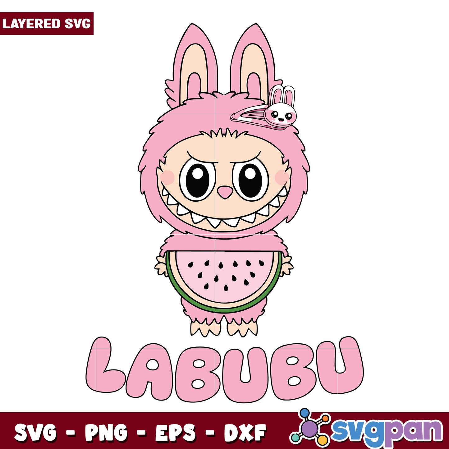 Labubu svg, halloween cartoons svg, spirit halloween​ svg