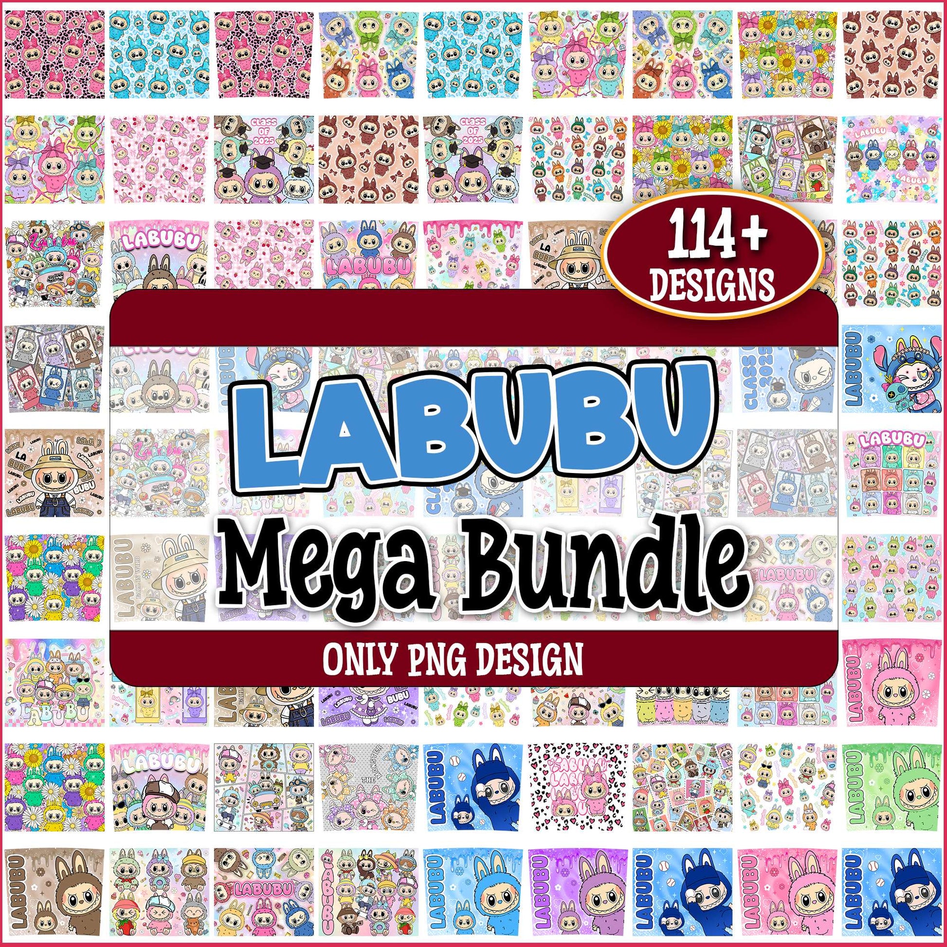 Labubu tumbler png bundle