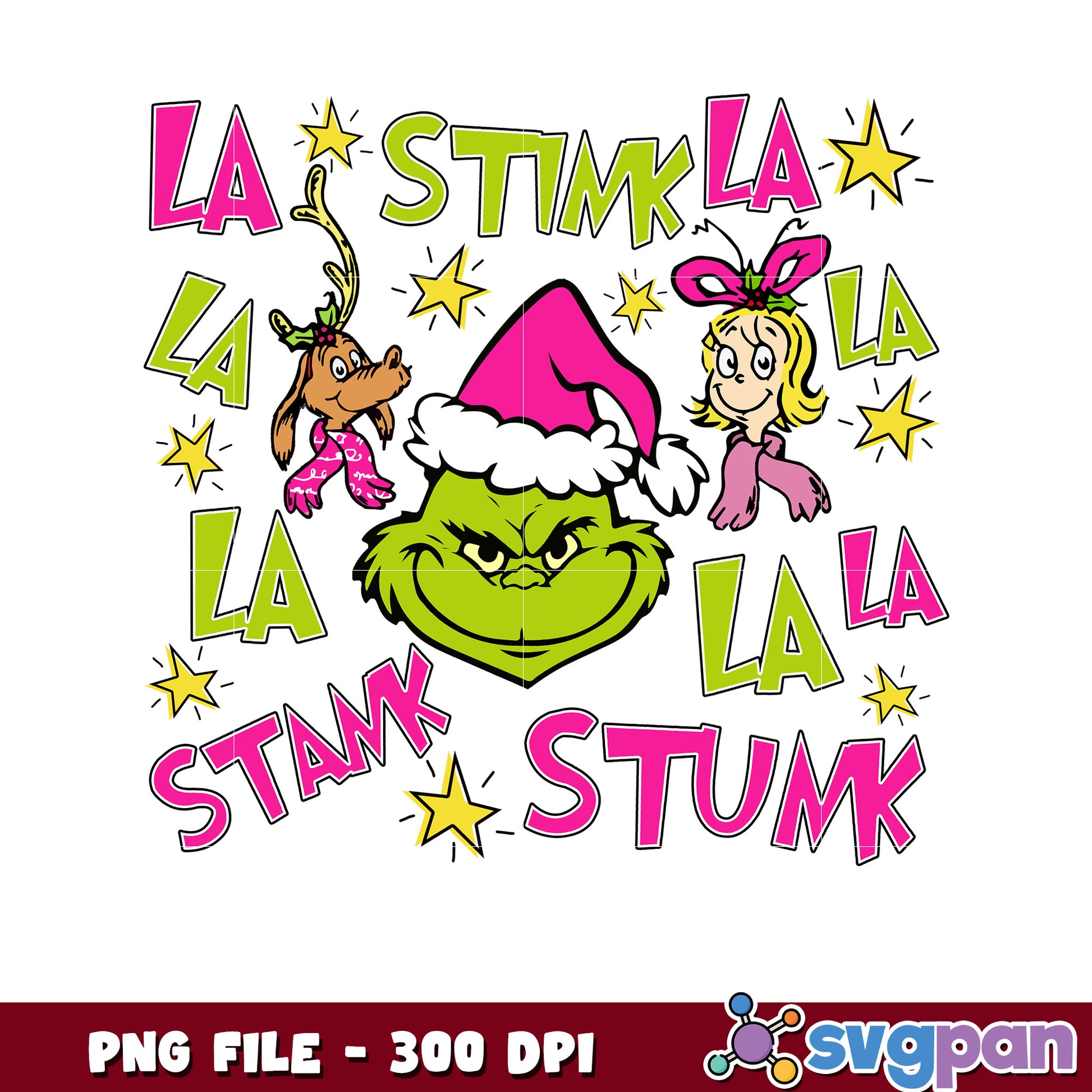 La la la stink png, grinch funny​ png, grinch movie png