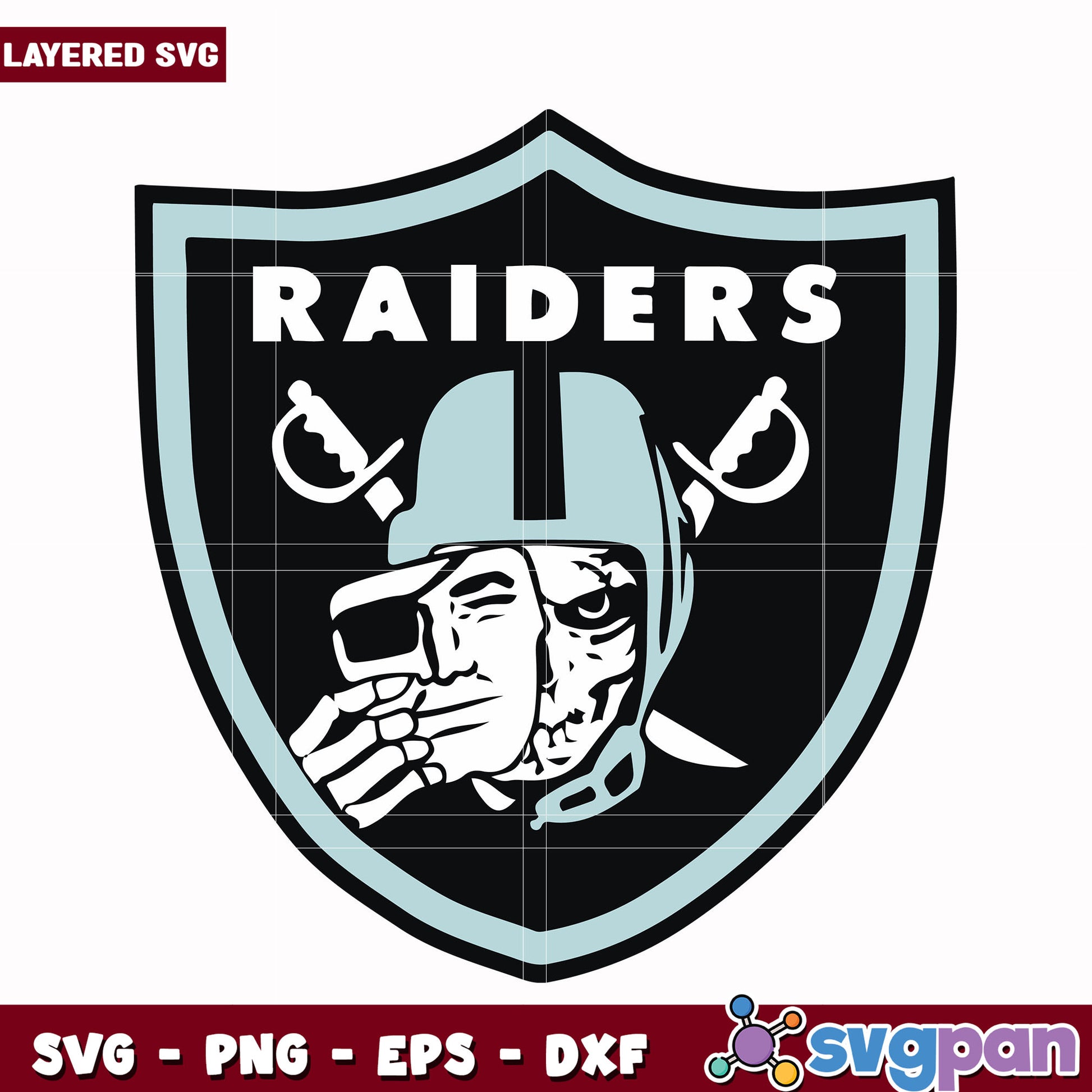 Las Vegas Raiders amin logo svg, nfl standings​ svg, nfl playoff svg