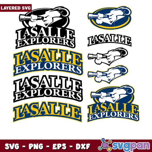Lasalle Explorers SVG Bundle