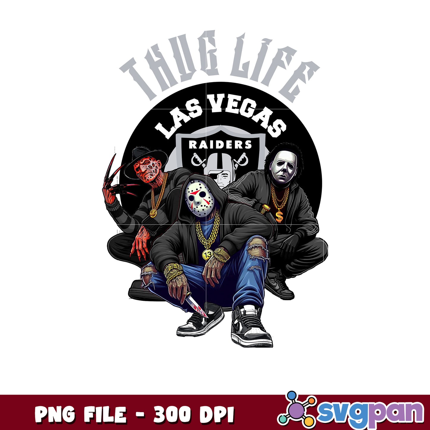 Las vegas raiders thug life png, las vegas raiders meme png, nfl 2025 png