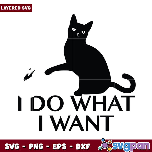 Layered Cat SVG Design, Perfect for Crafting and Gifts