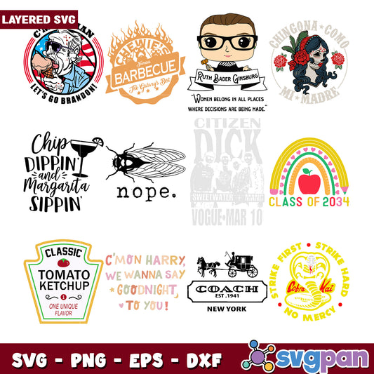 Layered SVG Bundle for Creative Designs and Crafts