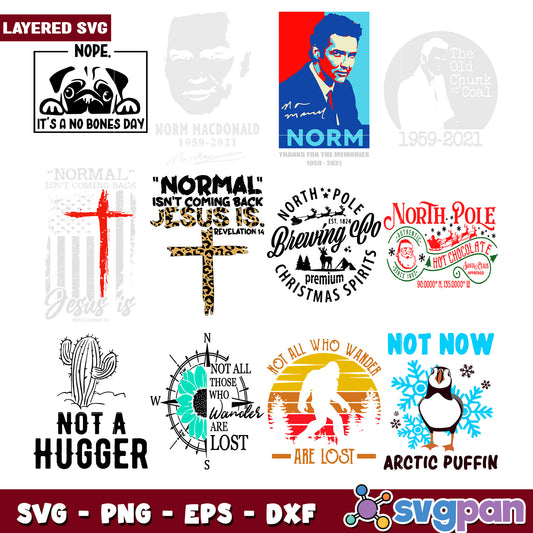 Layered SVG Bundle for Creative Projects and Crafts