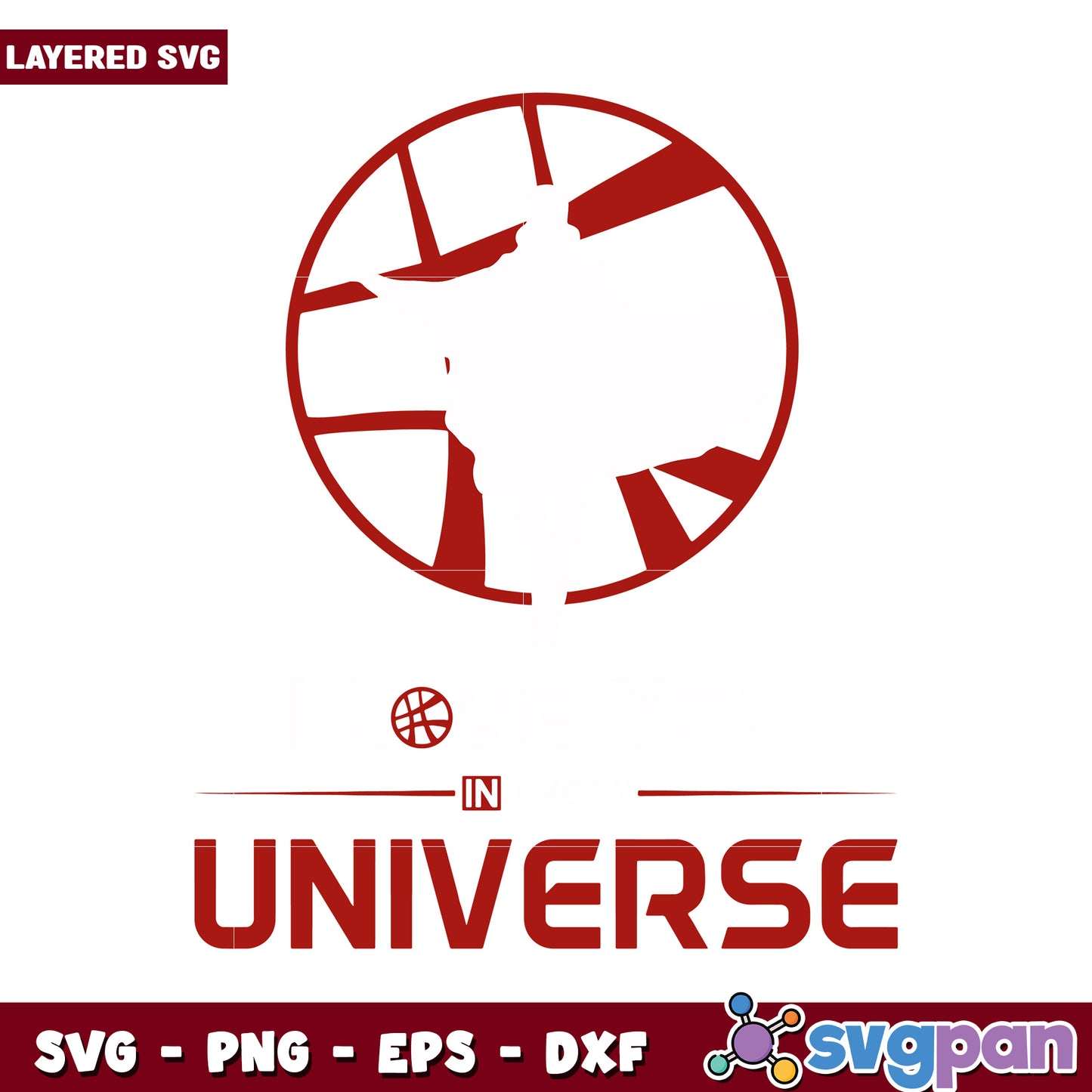 Layered SVG Design for Universe Lovers, Perfect for Creative Projects