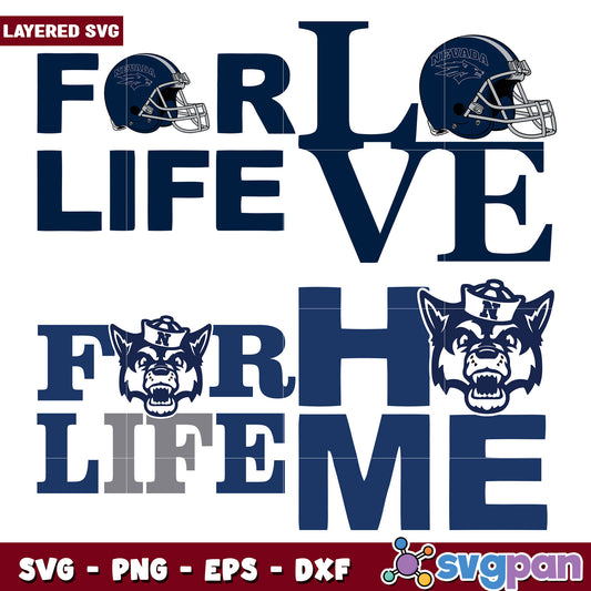 Layered SVG For Life Bundle