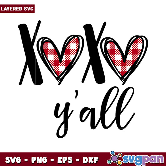 Layered SVG Heart Design, Perfect for Crafts and Projects