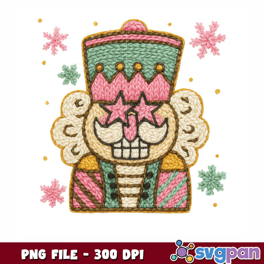 Lead soldier is made of knitting wool png, christmas png, stitch funny png