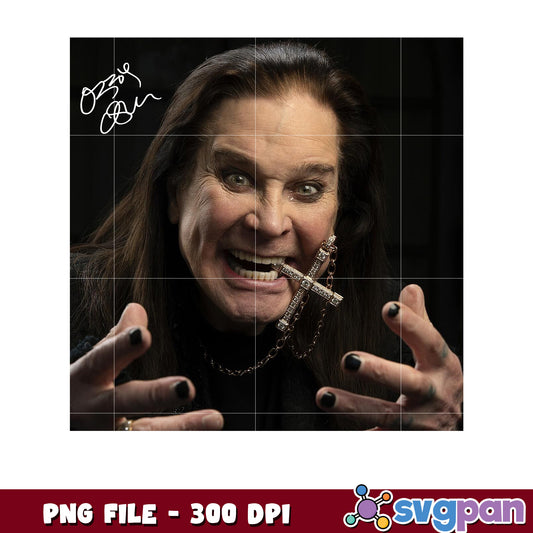 Legend ozzy osbourne png, heavy metal png, rock icon png