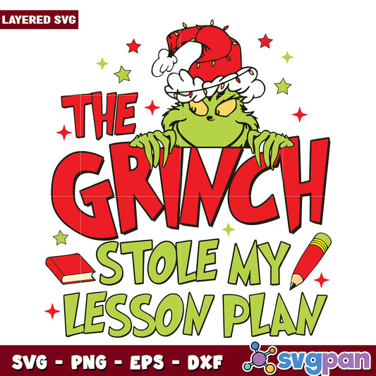Lesson plan grinch svg, grinch svg, grinch meme svg