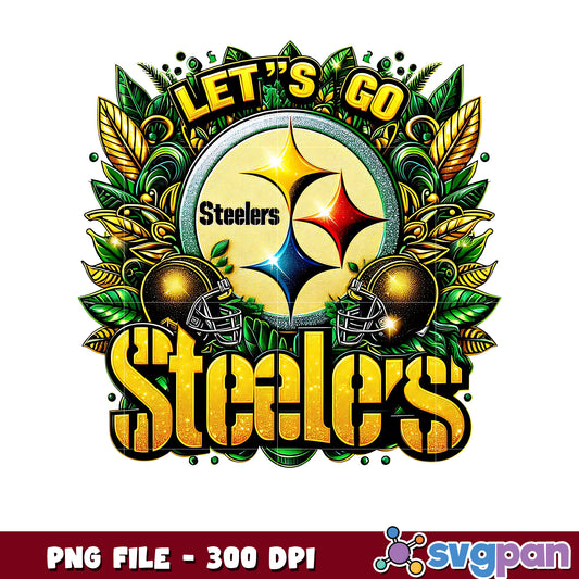 Let's go steelers png, nfl teams png, national football league png