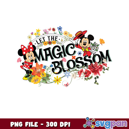 Let the magic blossom png, magic blossom png, disney magic blossom png