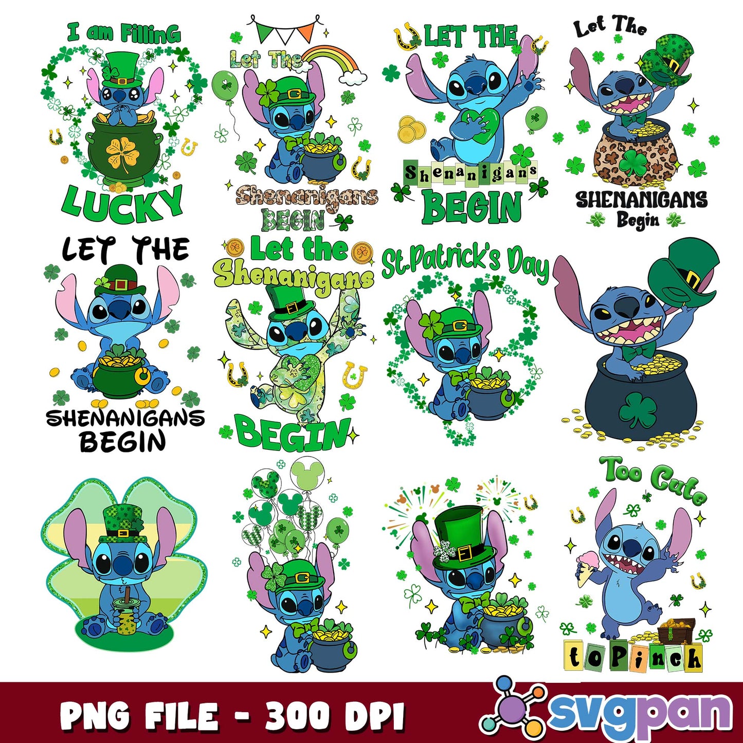 Let the shenanigans begin png bundle