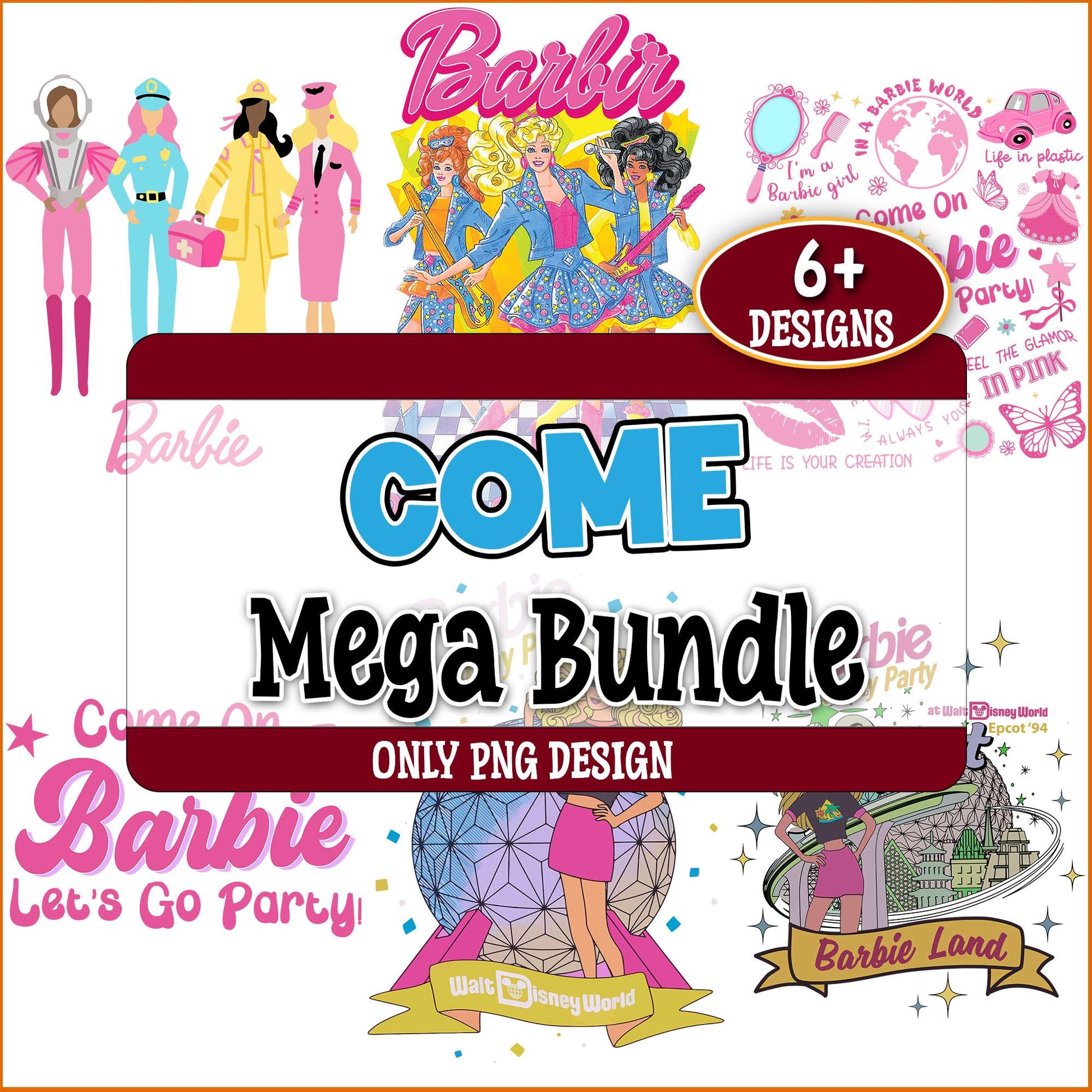 Life in plastic barbie png bundle