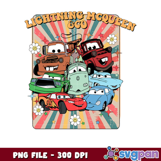 Lightning mcqueen and co png, disneyland png, disney movies png
