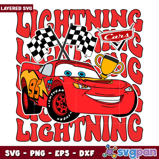 Lightning mc queen cars design png, cars movie png, cars characters png