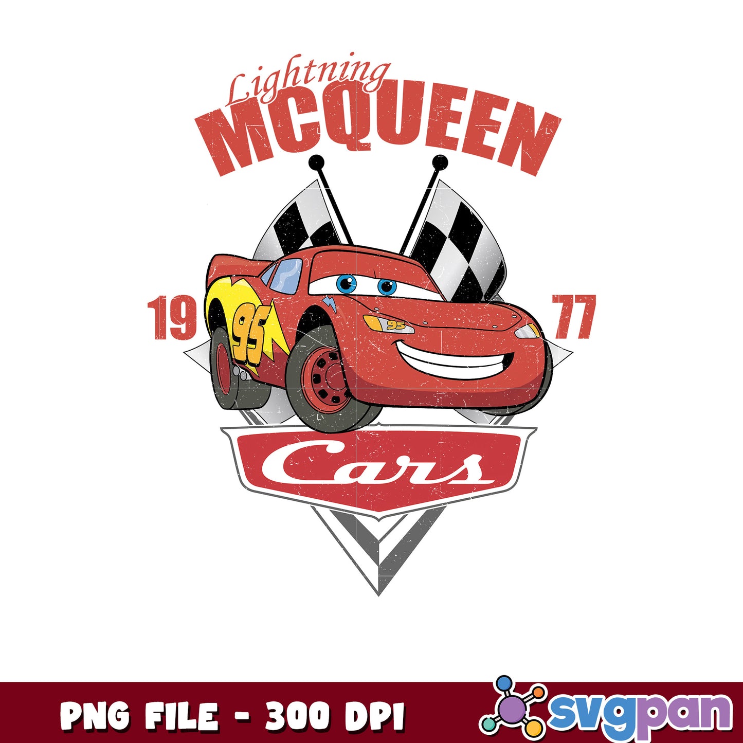 Lightning mc queen cars design png, disney cruise png, disney store png