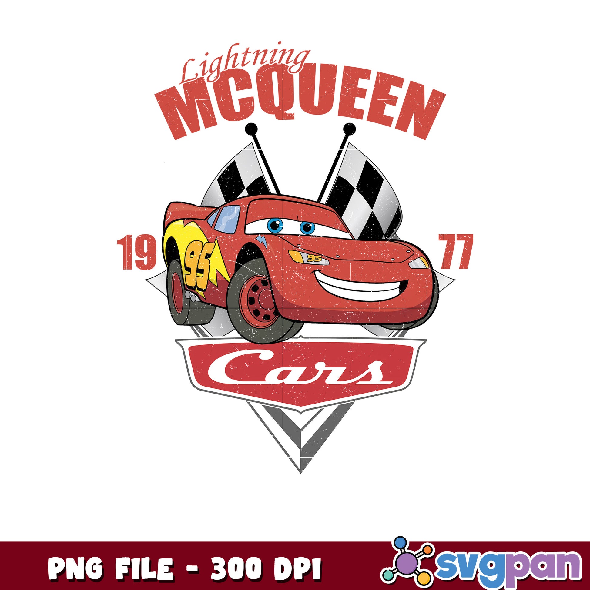Lightning mc queen cars design png, disney cruise png, disney store png