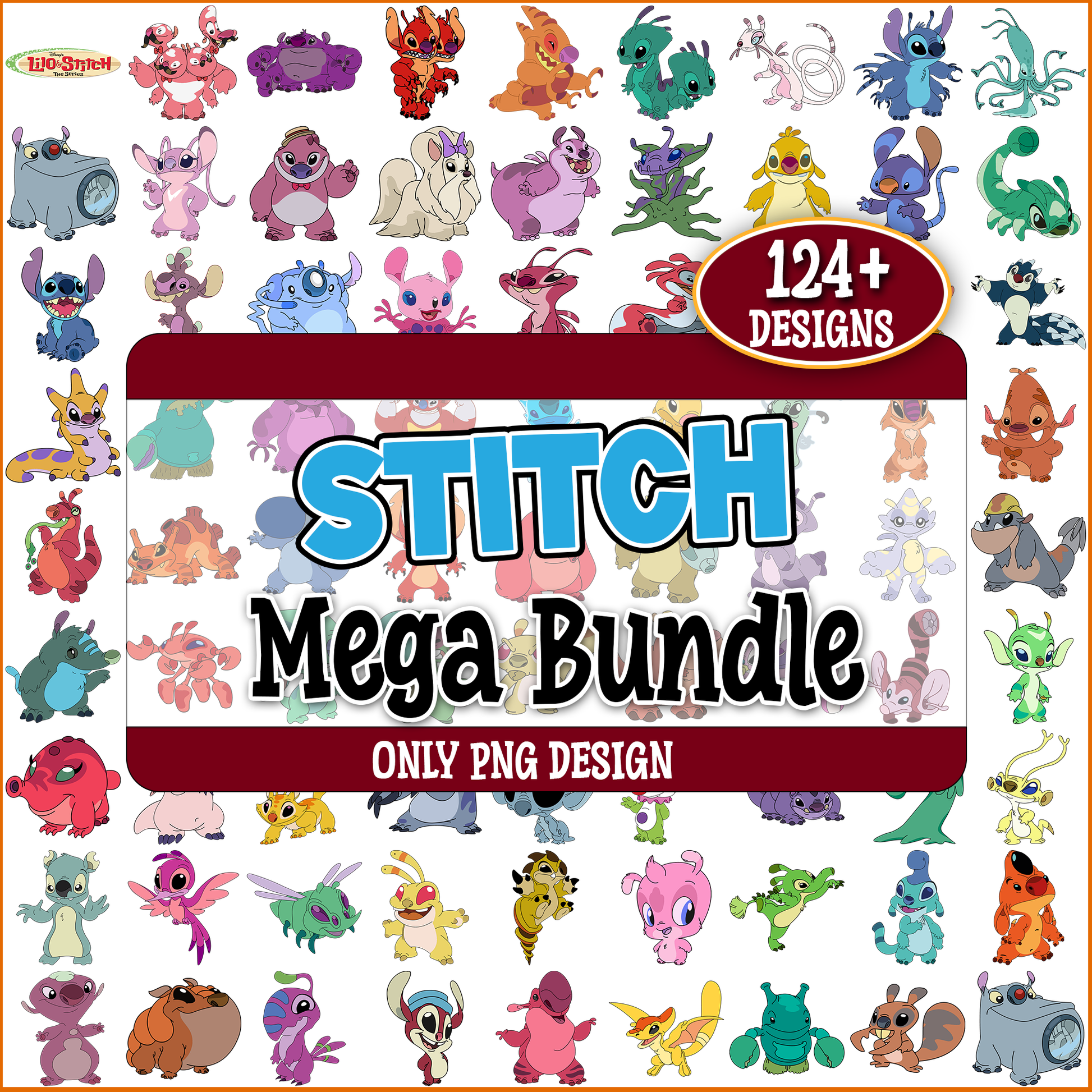 Lilo and stitch​ png bundle
