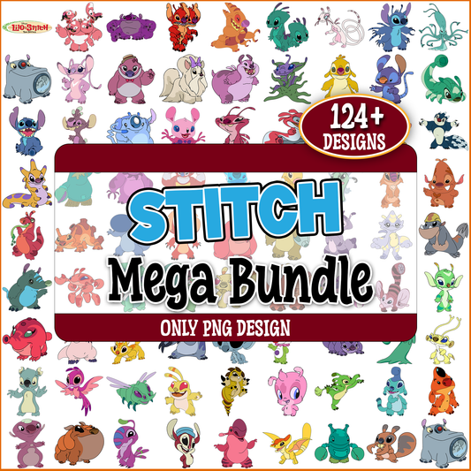 Lilo and stitch​ png bundle