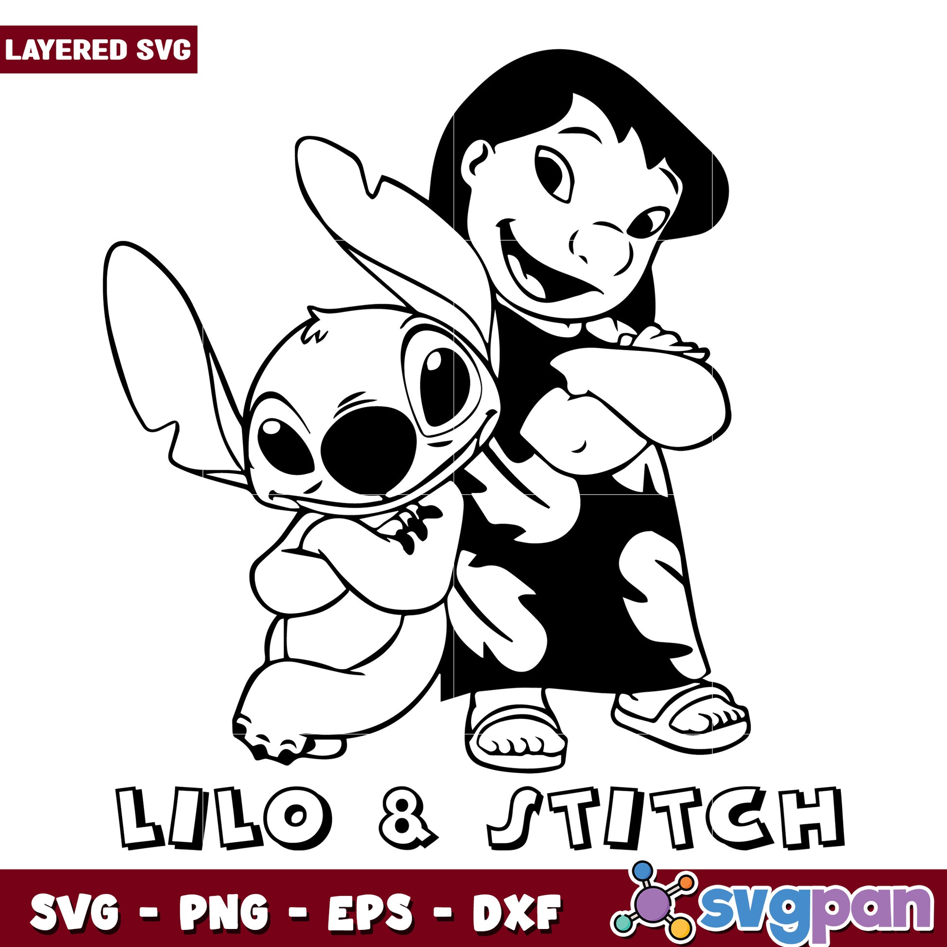 Lilo and stitch design svg, cute stitch svg, lilo and stitch movie svg