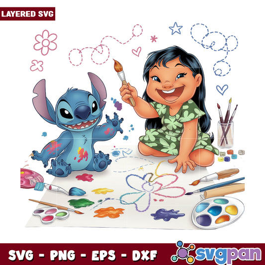 Lilo and stitch drawing png, disney cartoons png, lilo and stitch png