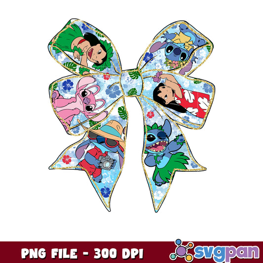 Lilo and stitch photo frame png, disney characters png, disneyland png