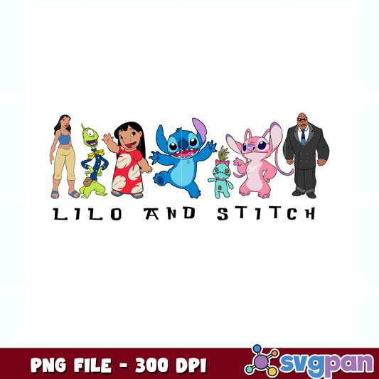 Lilo and stitch the movie logo png, lilo and stitch characters png, funny stitch png