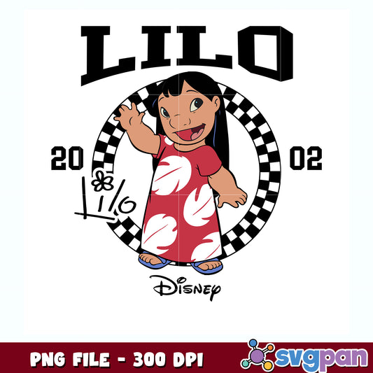 Lilo say hi design png, lilo and stitch png, disney png