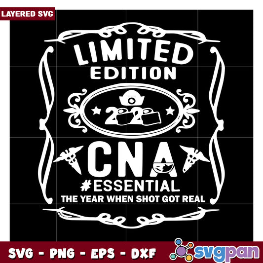 Limited Edition CNA SVG Design, Perfect for Creative Projects