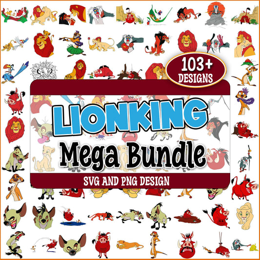 Lion king svg bundle
