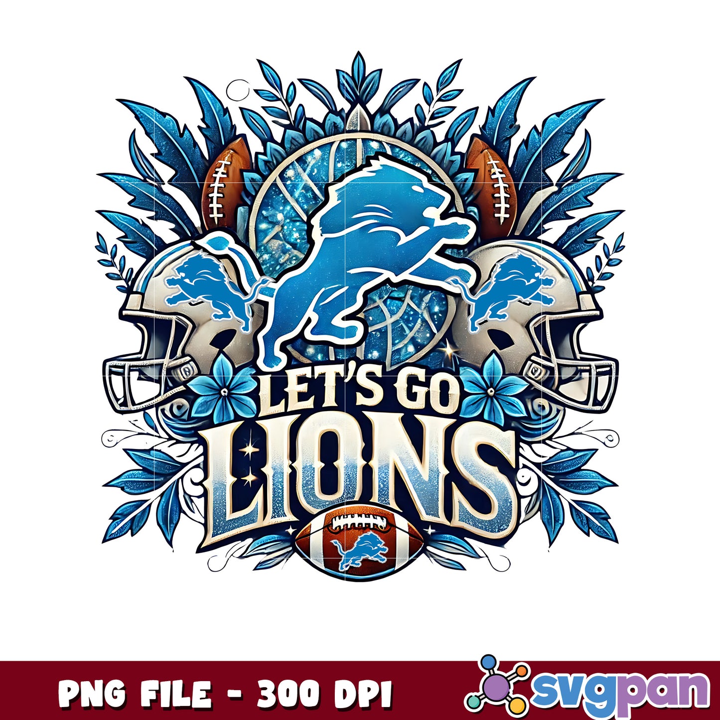 Lions let's go png, nfl teams png, national football league png