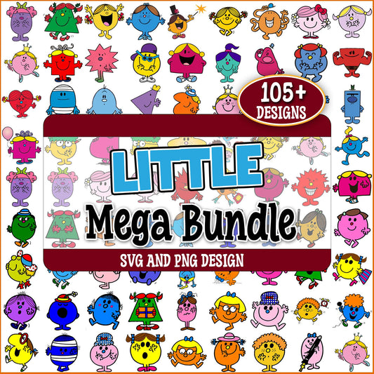 Little miss art svg bundle