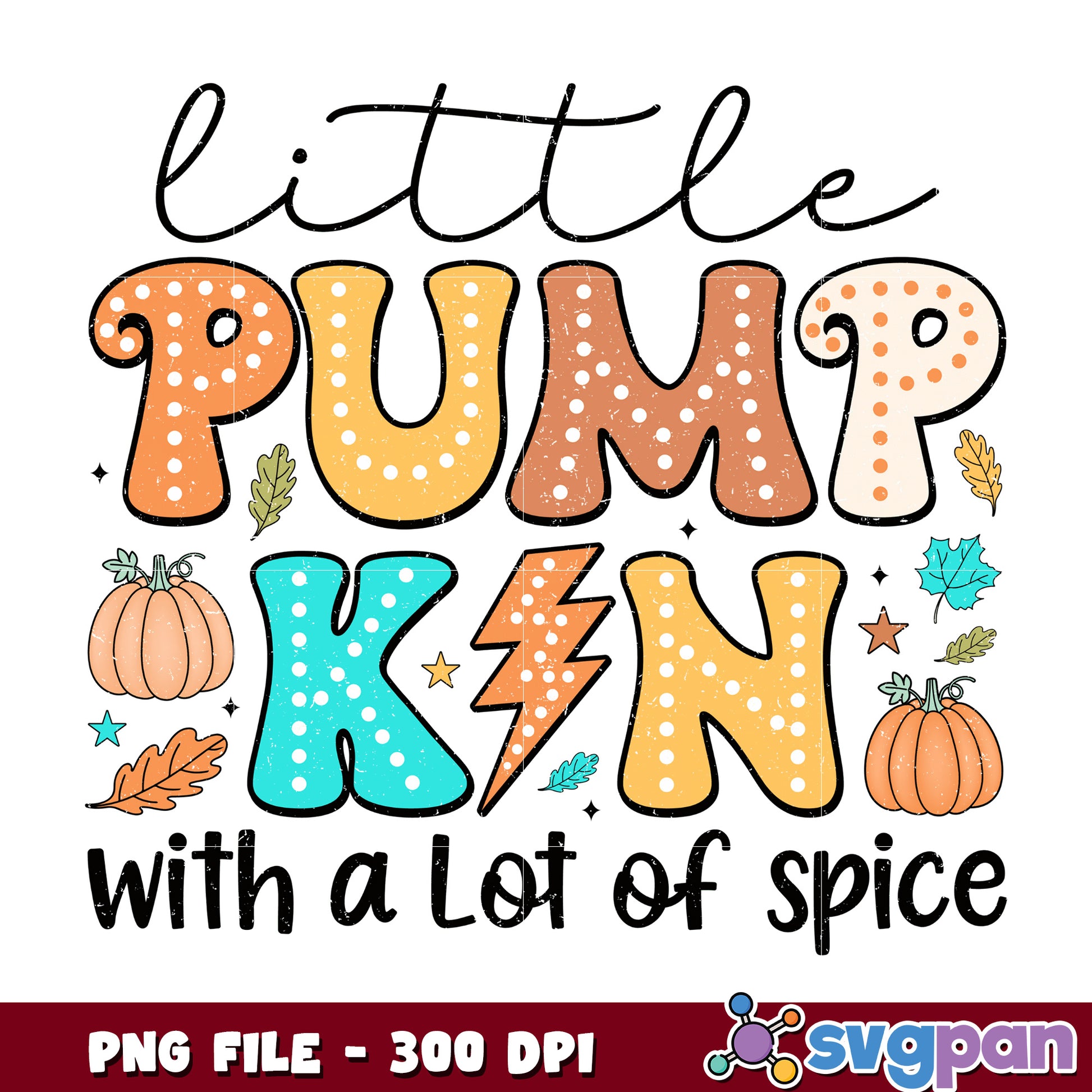 Little pumpkin with a lot of spice png, happy halloween​​ png, halloween​ toys png