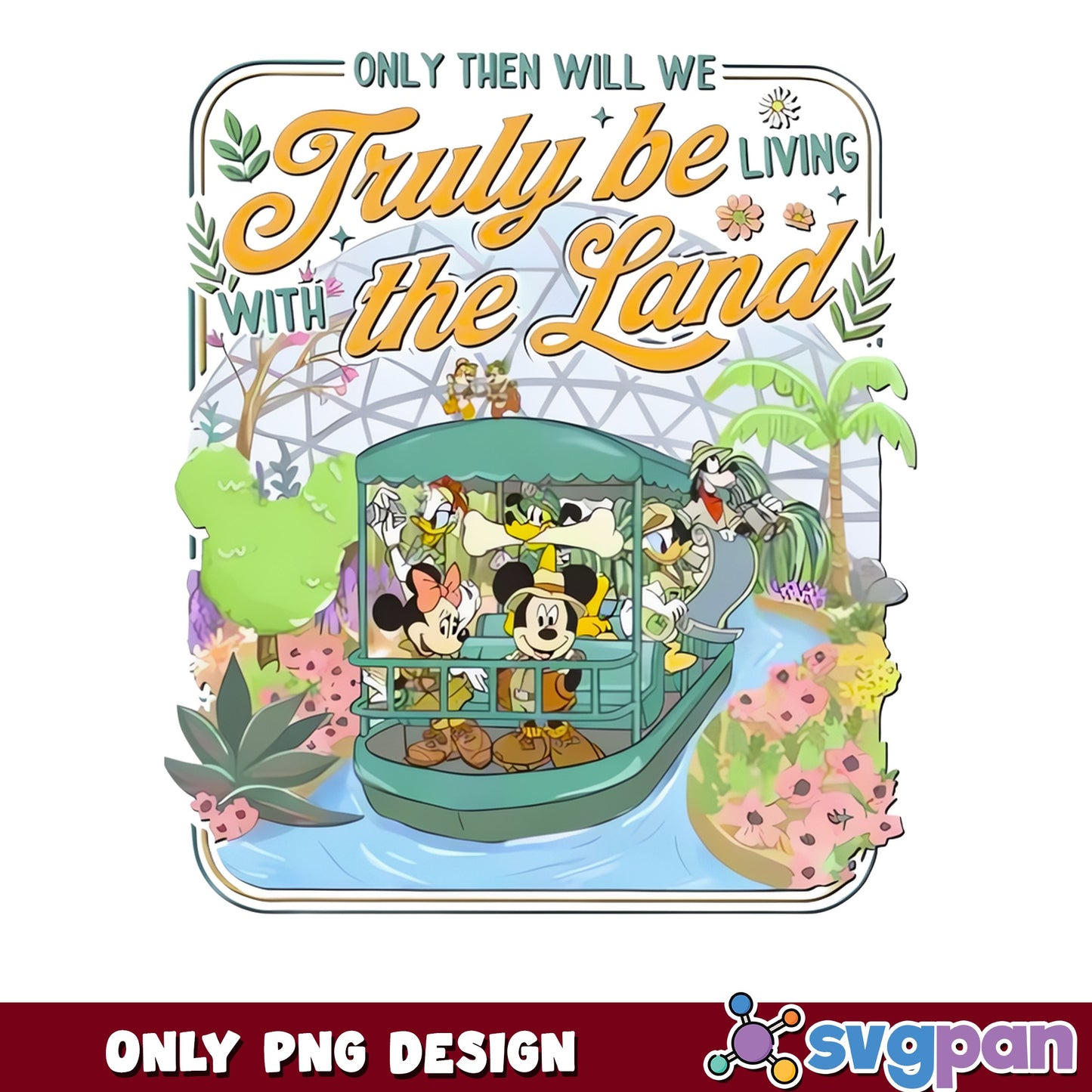 Living With The Land Disney PNG, Mickey And Friends PNG, Epcot PNG