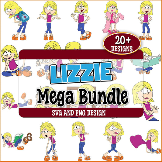 Lizzie svg bundle