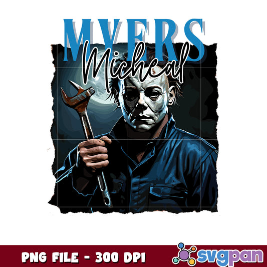 Logo killers myers png, trick or treat png, halloween songs png