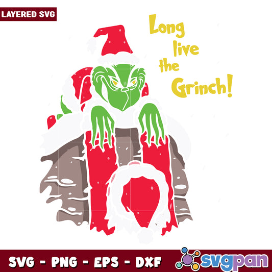 Long live the grinch svg, winter grinch svg, grinch designs​ svg