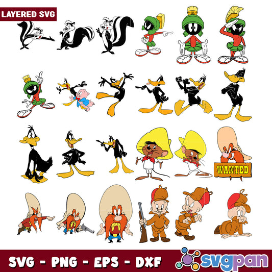 Looney Tunes SVG Bundle