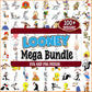Looney tunes image svg bundle