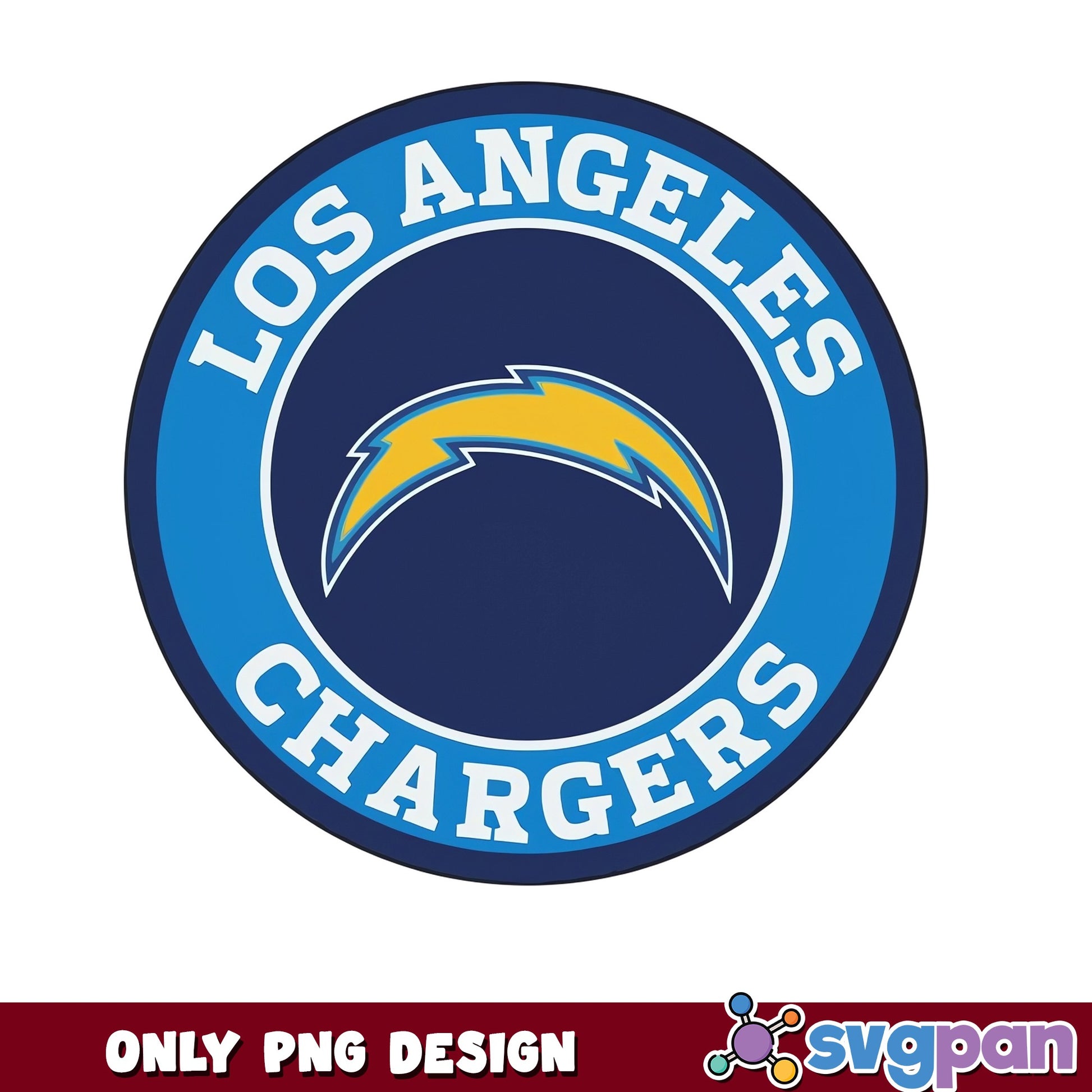 Los Angeles Chargers PNG, NFL Football Team Logo, Chargers PNG