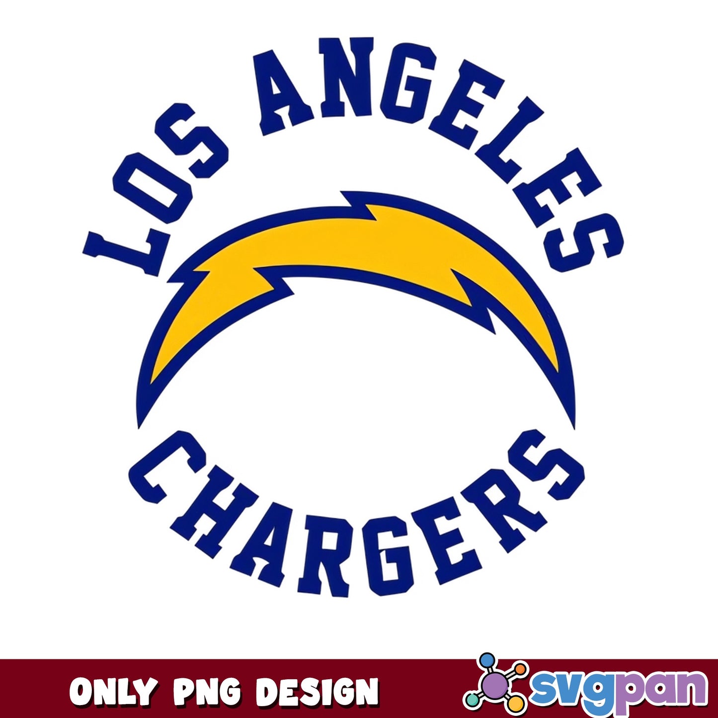 Los Angeles Chargers PNG, NFL Team Logo PNG, Chargers Football PNG