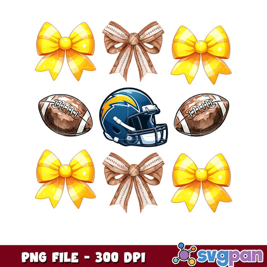 Los angeles chargers bowtie png, nfl streams​​ png, nfl rankings​​ png
