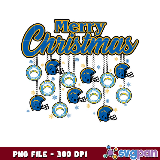Los angeles chargers helmet merry christmas png, nfl games today​ png, nfl teams 2025 png