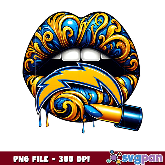 Los angeles chargers lips png, nfl players png, nfl playoffs png
